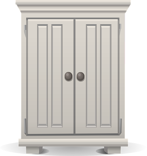 衣橱 梳妆台 内阁 - 免费矢量图形