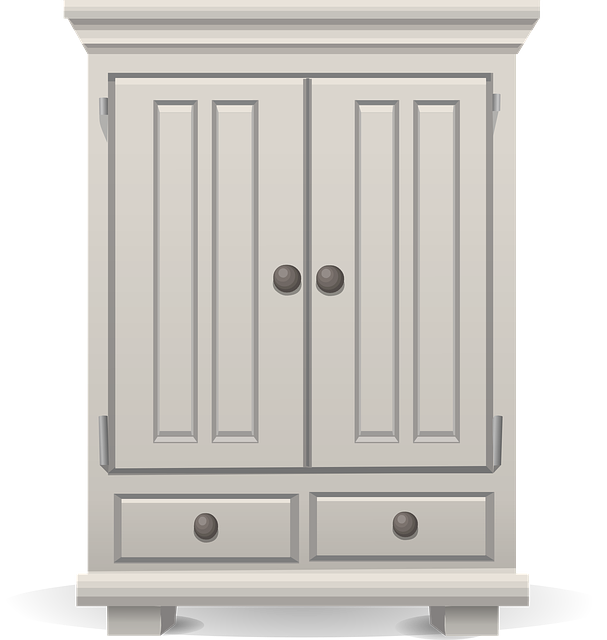 衣橱 贮存 衣柜 - 免费矢量图形