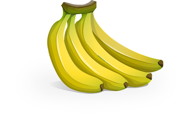 香蕉 水果 食物 - 免费矢量图形