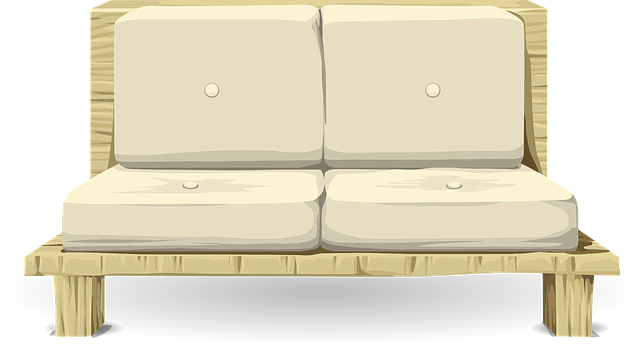 沙发 双人沙发 长椅 - 免费矢量图形