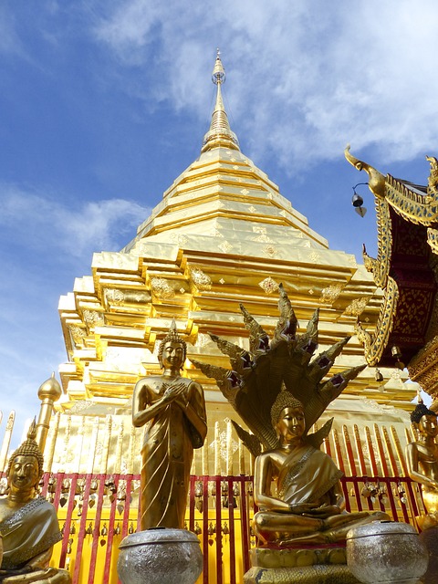 Doi Sutep 寺庙园林环境 清迈 - 上的免费照片