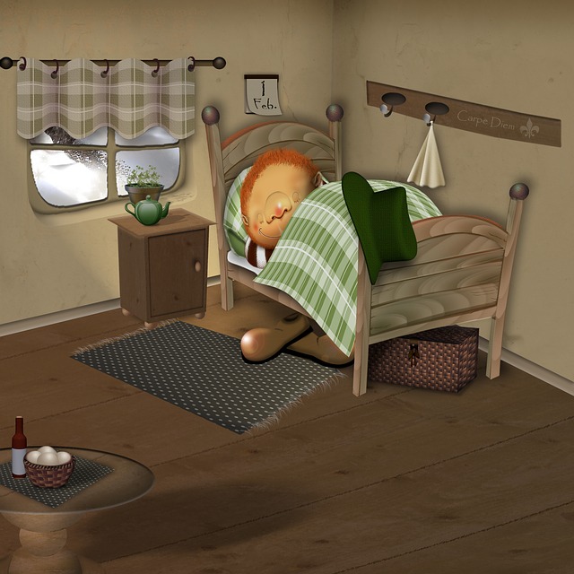 床 睡觉 漫画 - 上的免费图片