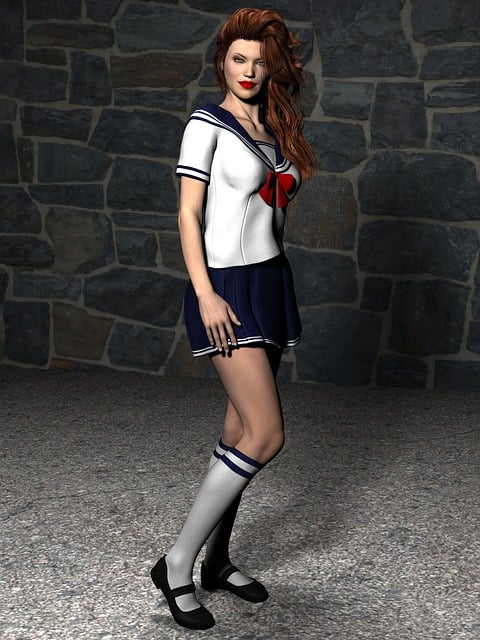 女士 墙 校服 - 上的免费图片