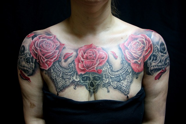 纹身 玫瑰 竿 - 上的免费照片