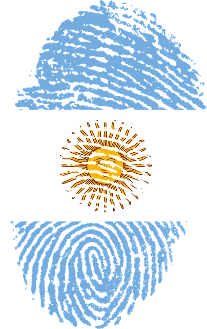 阿根廷 旗帜 指纹 - 上的免费图片