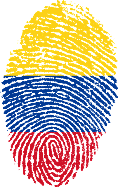 哥伦比亚 旗帜 指纹 - 上的免费图片