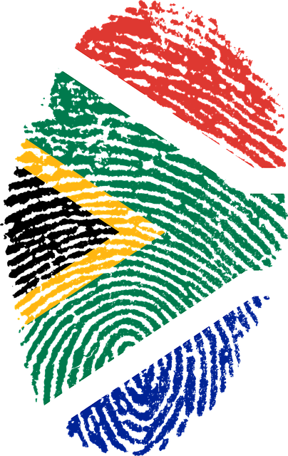 南非 旗帜 指纹 - 上的免费图片