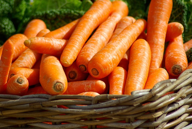 萝卜 篮子 蔬菜 - 上的免费照片