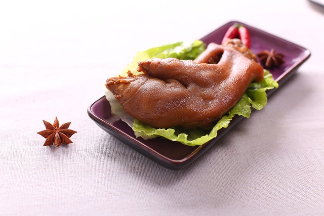 食品拍摄 猪脚 辣椒 - 上的免费照片