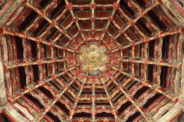 藻井 廟宇 - 上的免费照片