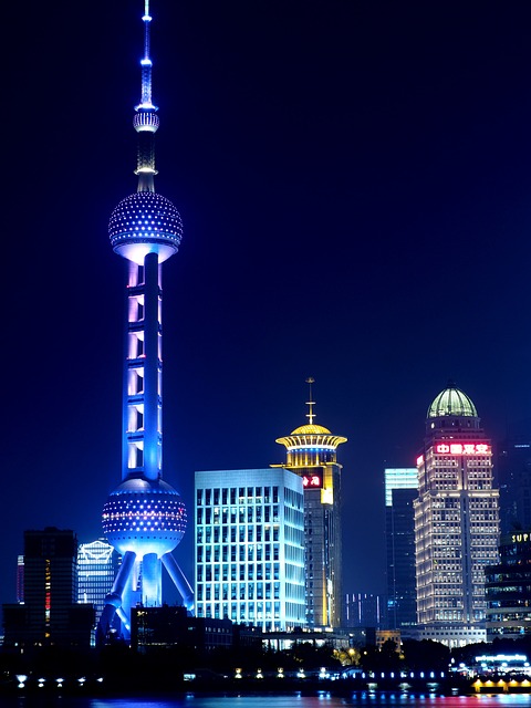 上海 东方明珠 夜景 - 上的免费照片