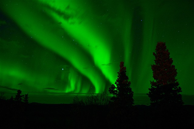 极光 北极光 绿色 - 上的免费照片