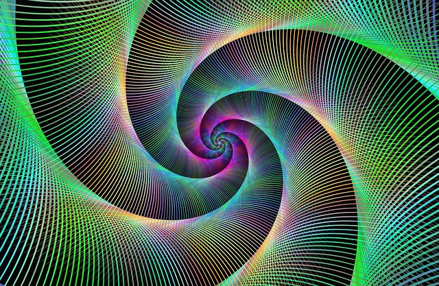 螺旋 分形 漩涡 - 上的免费图片