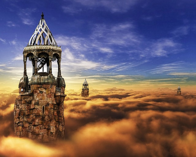 幻想 城堡 云 - 上的免费照片