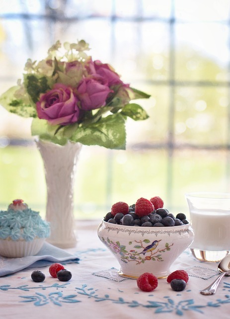蓝莓 山莓 碗 - 上的免费照片