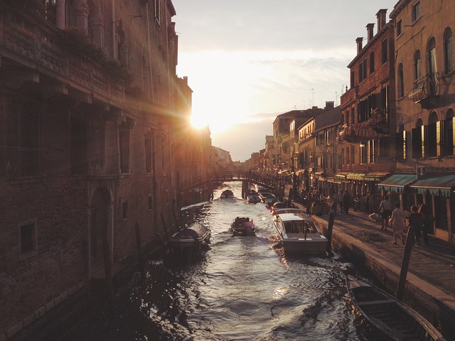 运河 威尼斯 意大利 - 上的免费照片