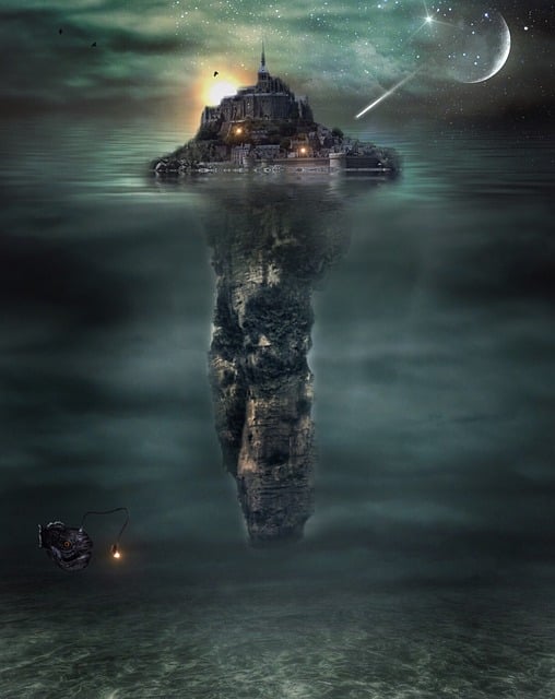 岛 城堡 墙壁 - 上的免费图片