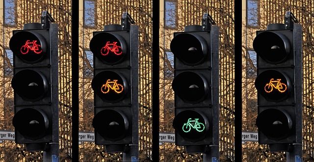 自行车 交通 信号 - 上的免费照片