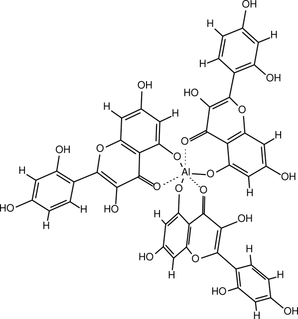 莫林 染料 分子 - 免费矢量图形