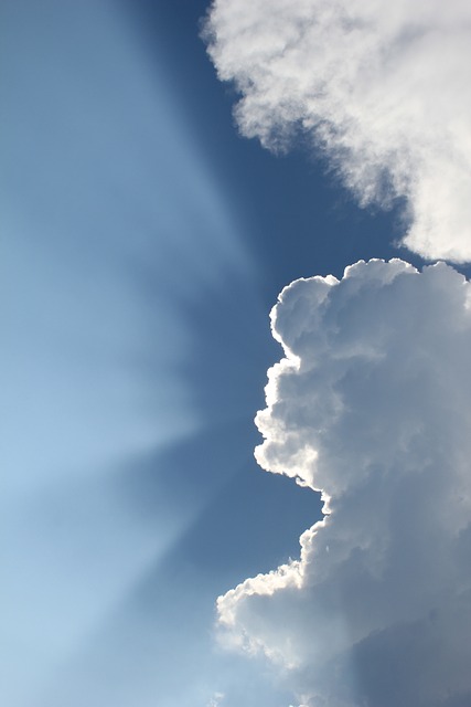 天空 云 太阳光线 - 上的免费照片
