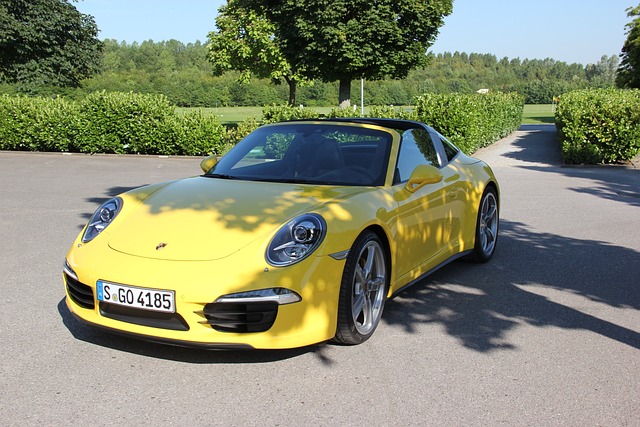 保时捷 911 Targa 4 跑车 前额 - 上的免费照片