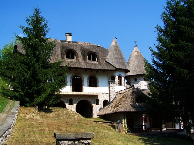 茅草屋 长满苔藓的葡萄园 体系结构 - 上的免费照片