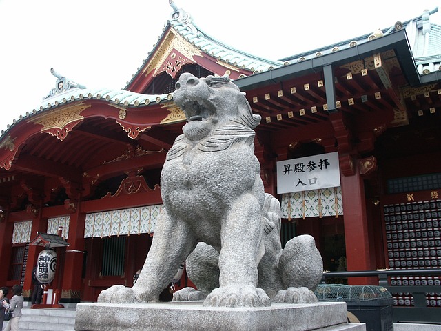 神田明神 神社 监护人的狗 - 上的免费照片