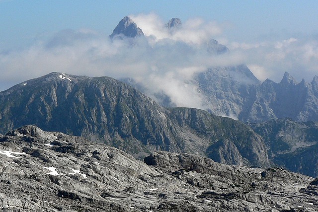 石海 奥地利 山 - 上的免费照片