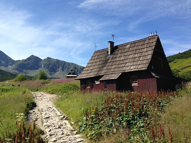 山 汉兰达的小屋 景观 - 上的免费照片