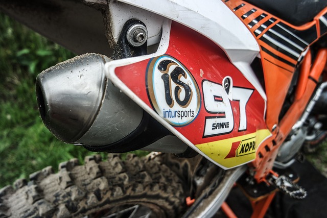 发动机 摩托车越野赛 排气管 - 上的免费照片