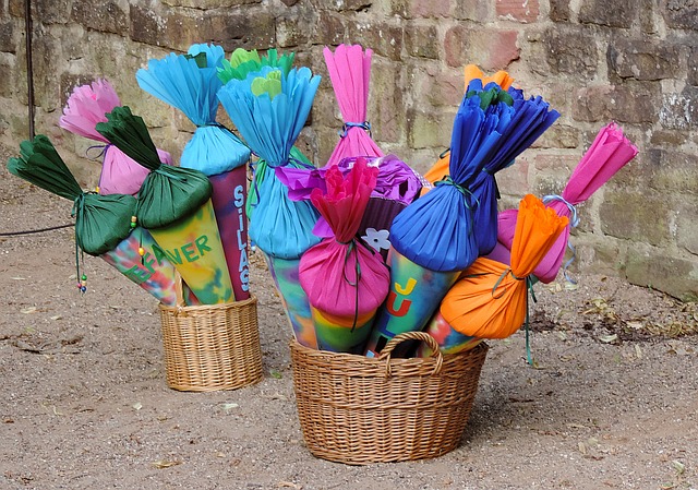 学校 学校锥 Einschulung - 上的免费照片