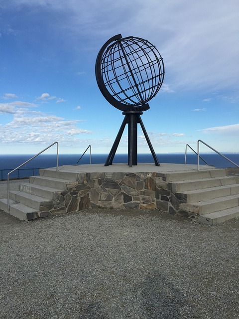 Nordkapp 雕塑 挪威 - 上的免费照片