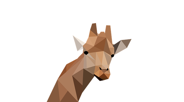 长颈鹿 低聚 动物 - 上的免费图片