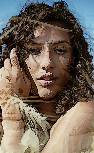 女士 纵向 画画 - 上的免费图片