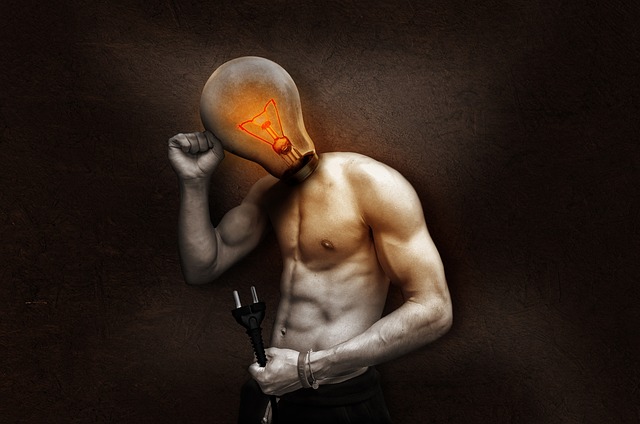 灯泡 男人 超现实主义 - 上的免费照片