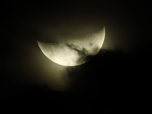 月亮 满月 云 - 上的免费照片