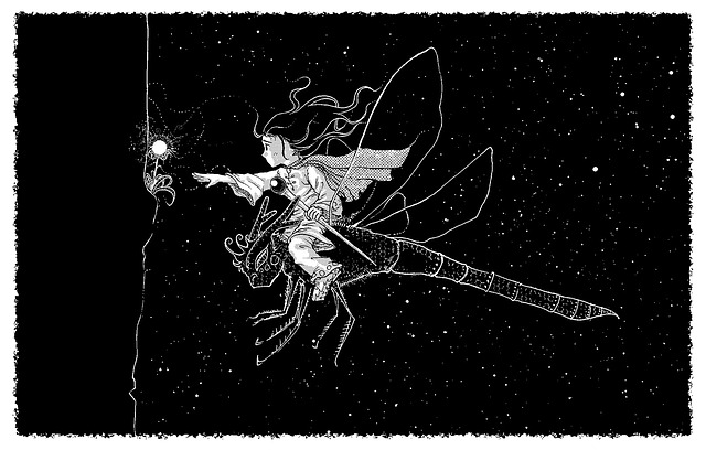 童话故事 夜晚 绘画 - 上的免费图片