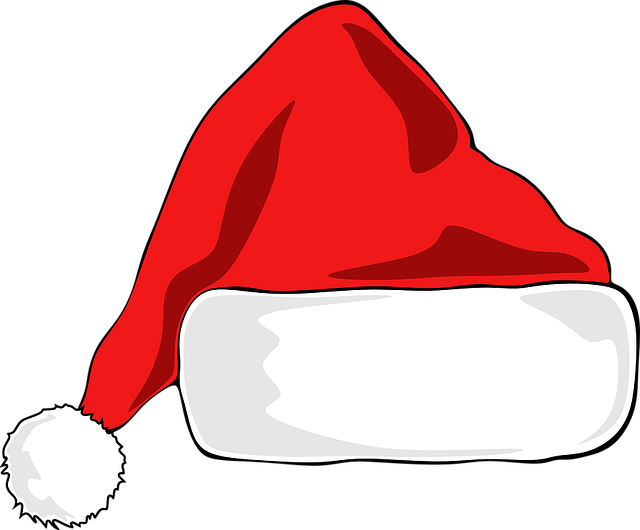圣诞老人的帽子 圣诞节 帽子 - 免费矢量图形