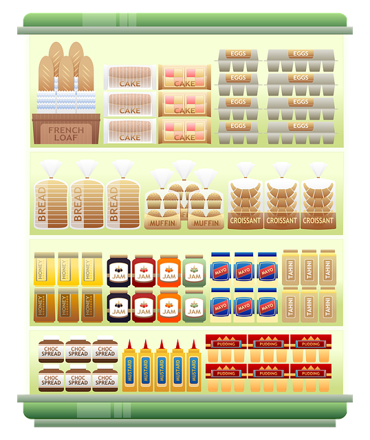 超市货架 产品 杂货店 - 上的免费图片