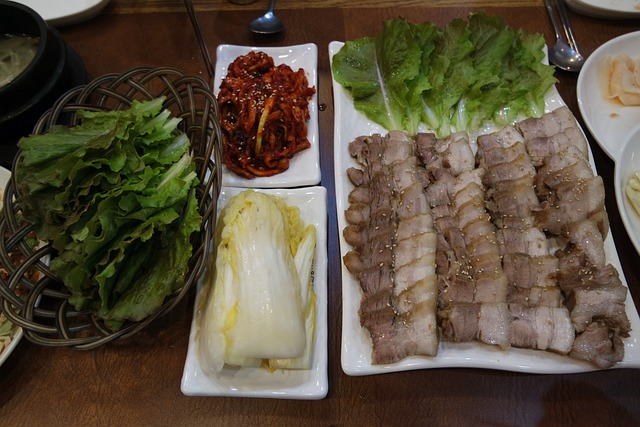 韩国食品 博萨姆 食品 - 上的免费照片