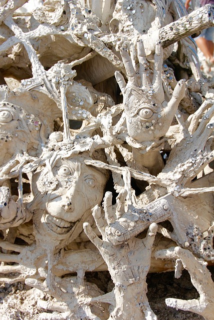 手 脸 死亡 Wat Rong - 上的免费照片