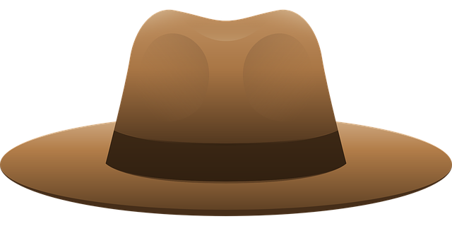 章 软呢帽 绅士 - 免费矢量图形