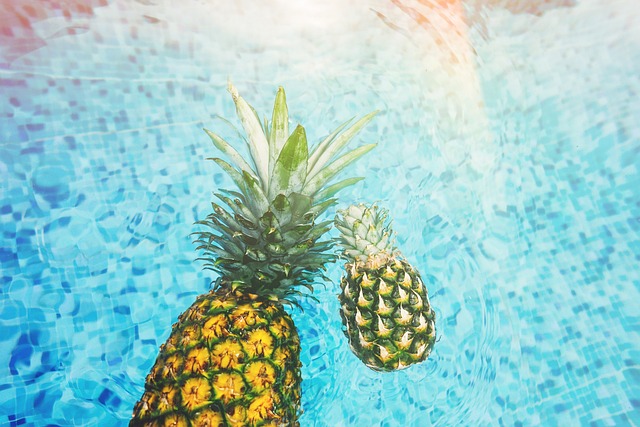 菠萝 游泳池 新鲜的 - 上的免费照片