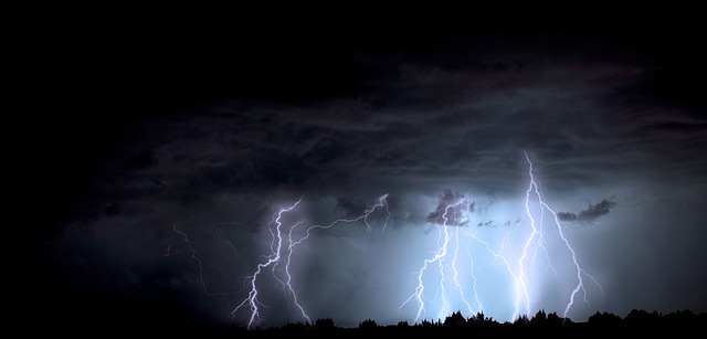 闪电 风暴 亚利桑那 - 上的免费照片