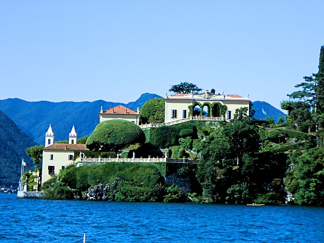 巴尔比亚内罗 别墅 科莫湖 - 上的免费照片