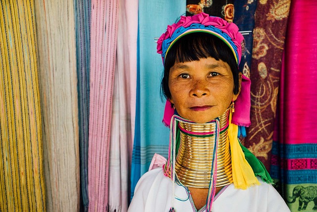 泰国 长颈 女士 - 上的免费照片