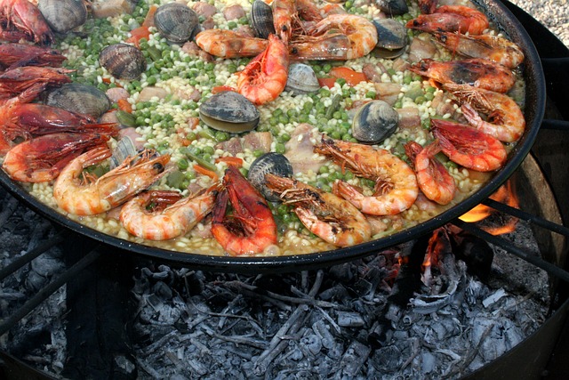 肉菜饭 瓦伦西亚语 海鲜 - 上的免费照片