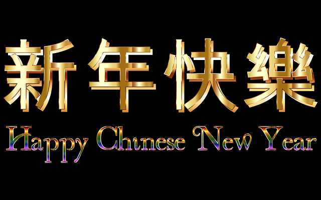 中国人 新的一年 月球 - 免费矢量图形