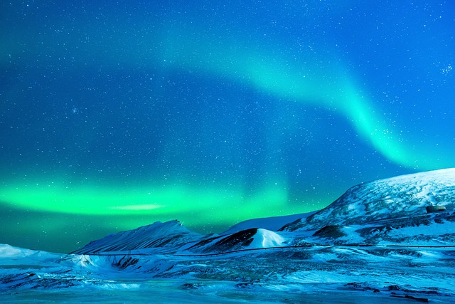极光 北极光 冰 - 上的免费照片