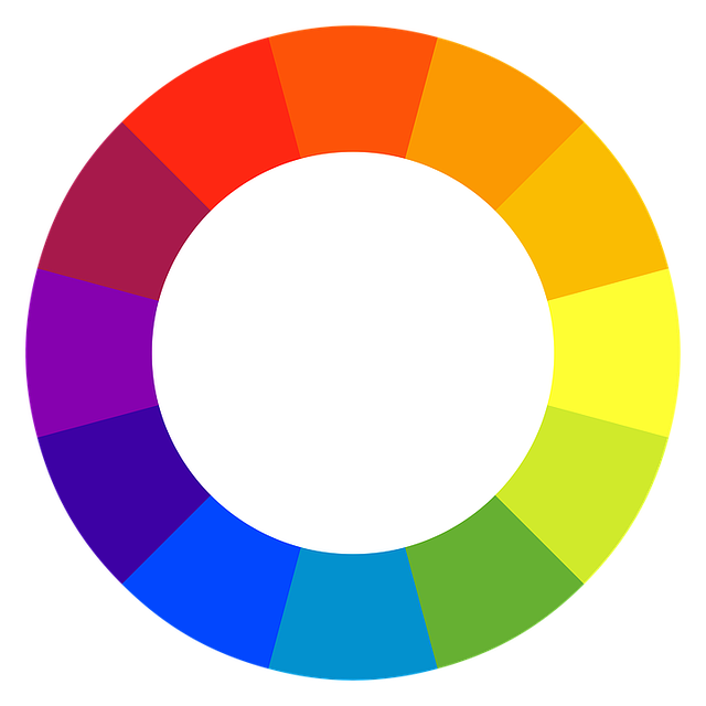 色谱 圈子 彩虹调色板 - 上的免费图片